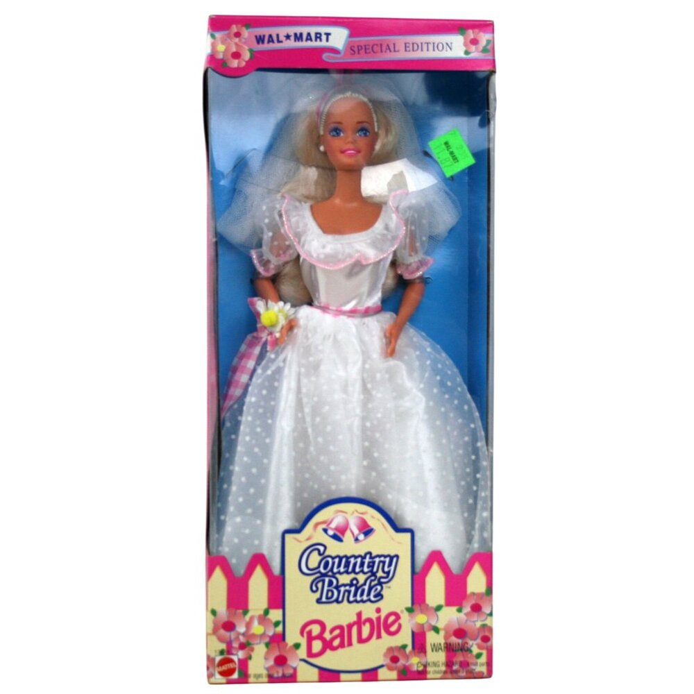 Mattel Barbie Country Bride 1994 Wal-Mart Special Edition #13614